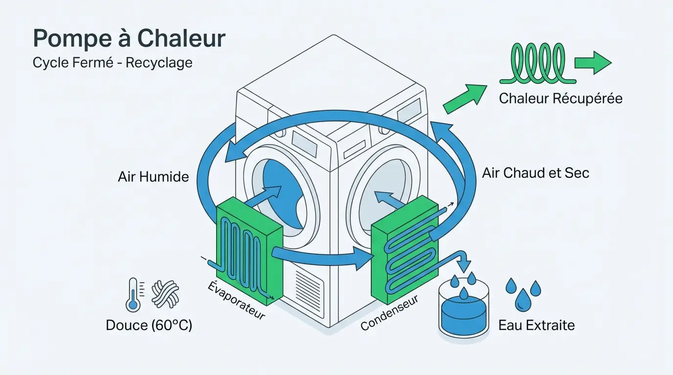 Schéma cycle thermodynamique