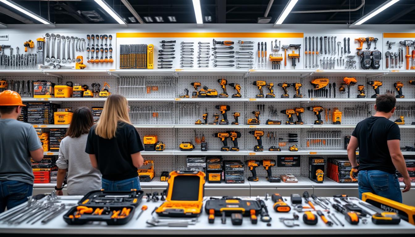 profitez de la vente exceptionnelle d'action avec des outils de bricolage sélectionnés à prix mini. offre limitée pour liquider les stocks, ne manquez pas ces bonnes affaires !