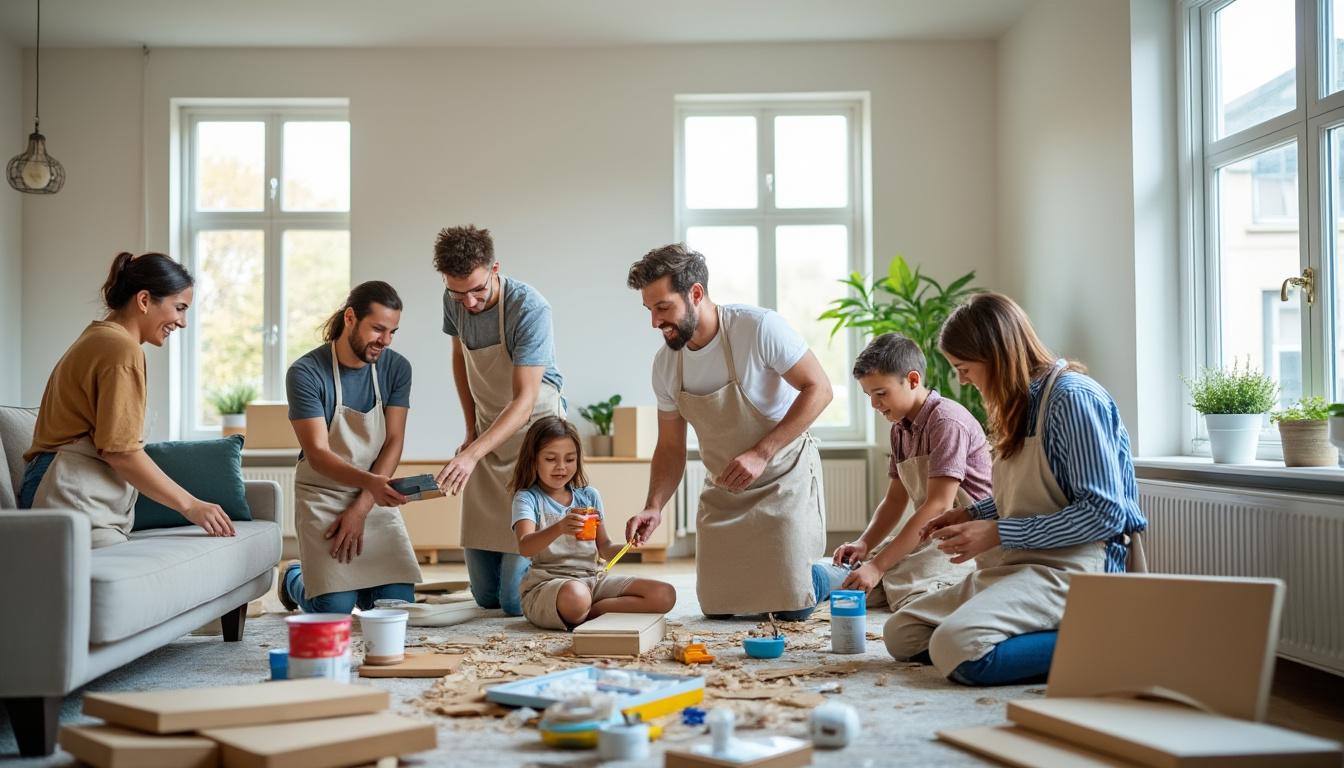 découvrez comment ces passionnés de bricolage rénovent entièrement leur maison sans se ruiner, avec des astuces malines et un savoir-faire inspirant pour tous les amateurs de travaux.
