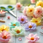 découvrez comment créer facilement des fleurs printanières colorées en utilisant de la cire de bougie. un diy original et simple pour apporter une touche de fraîcheur à votre décoration.