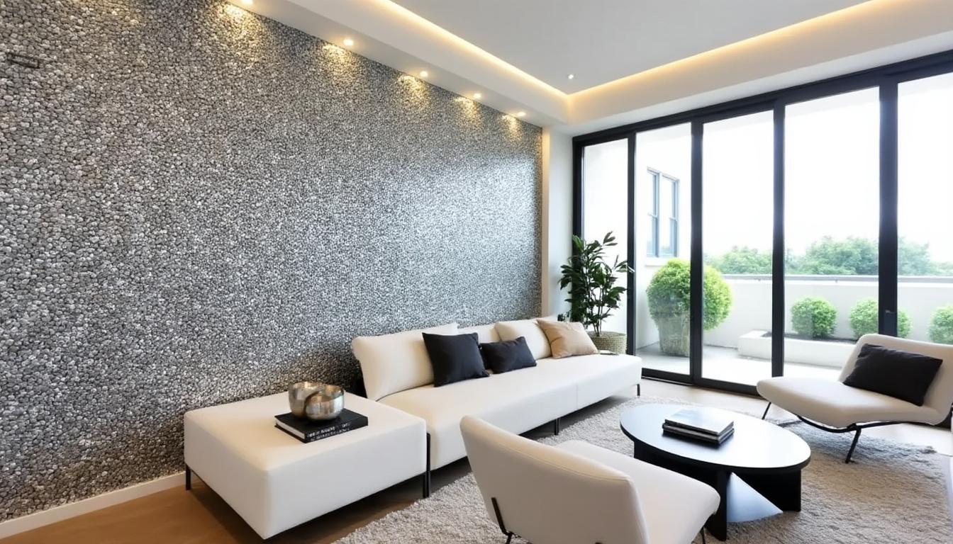 découvrez notre guide diy pour créer un mur de galets chromés, alliant modernité et style pour décorer votre intérieur avec élégance.