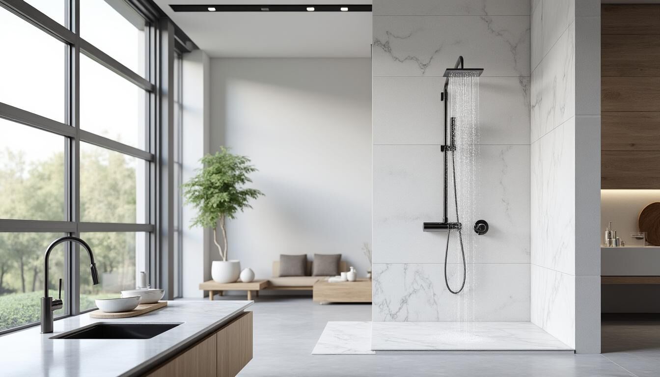 Découvrez Hansgrohe, expert en robinetterie et douches haut de gamme pour sublimer votre salle de bain et cuisine avec design, qualité et innovation.