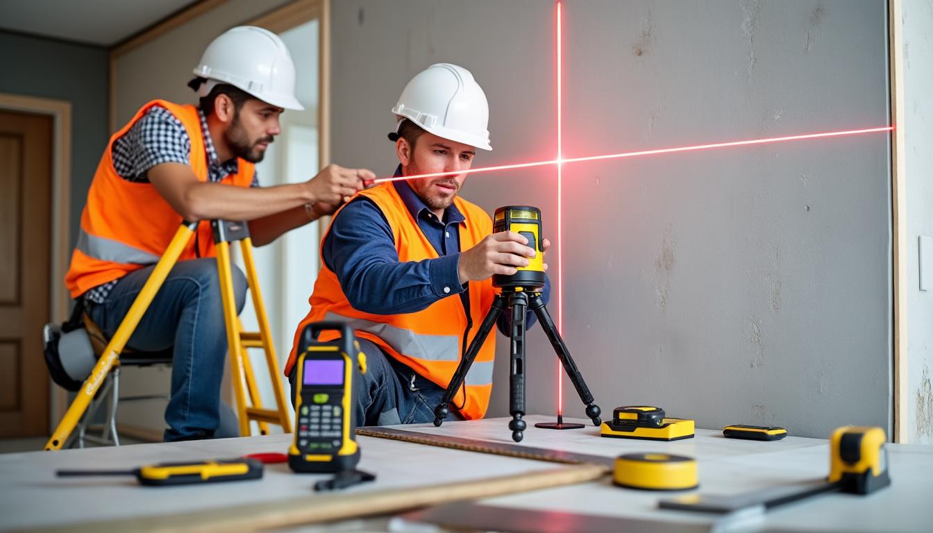 découvrez comment un laser rotatif révolutionne les chantiers en offrant précision et efficacité, facilitant ainsi le travail des professionnels du bâtiment.