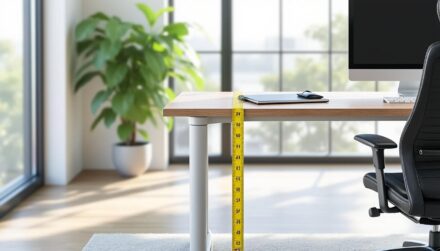 Découvrez la hauteur standard d'un bureau pour assurer un confort optimal et une posture ergonomique adaptée à votre espace de travail.