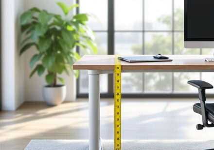 Découvrez la hauteur standard d'un bureau pour assurer un confort optimal et une posture ergonomique adaptée à votre espace de travail.