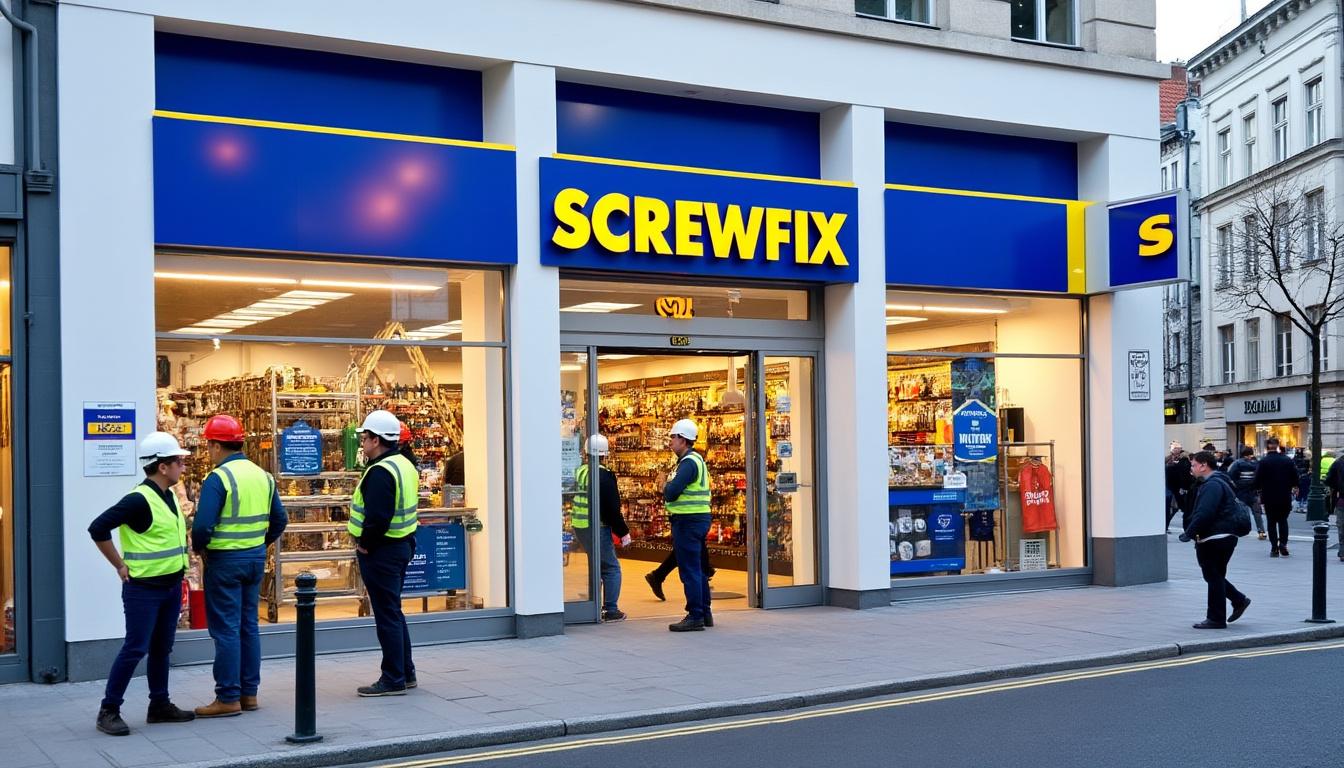 screwfix, la célèbre enseigne anglaise de bricolage, inaugure son nouveau magasin sur la route de clisson à nantes, offrant une large gamme d'outils et de matériaux pour tous vos projets.