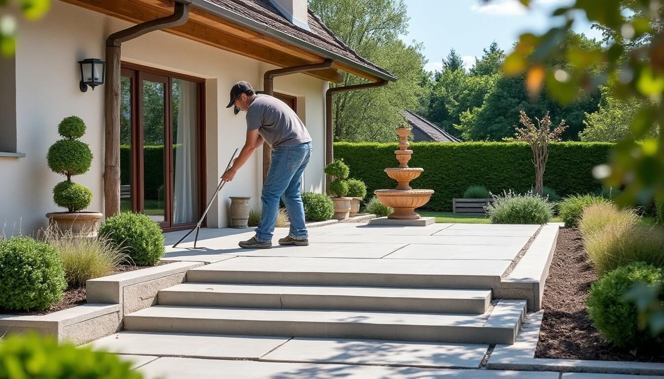 Découvrez nos astuces et conseils pratiques pour réussir l'utilisation du béton sec dans la réalisation de vos dalles, du mélange à la pose pour un résultat durable et de qualité.