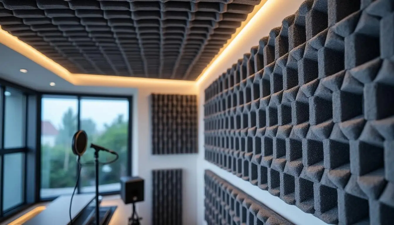 Découvrez nos panneaux acoustiques pour plafond alliant isolation sonore efficace et design esthétique pour améliorer le confort de vos espaces.