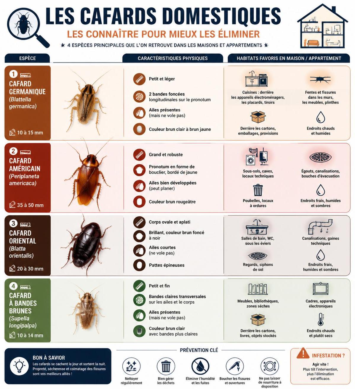découvrez notre guide complet pour éliminer définitivement les cafards de votre maison grâce à des astuces efficaces et des méthodes naturelles.