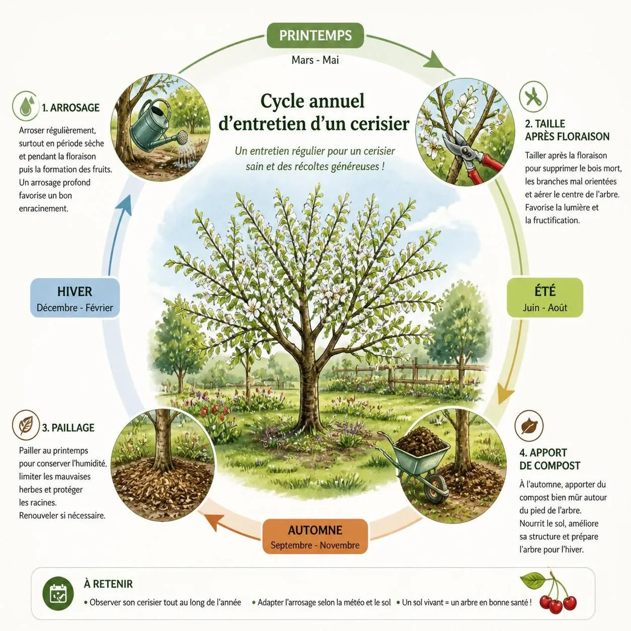 découvrez notre guide complet 2026 pour la plantation, l'entretien et les variétés de cerisiers en fleurs. sublimez votre jardin avec ces arbres magnifiques et profitez de leurs floraisons exceptionnelles.