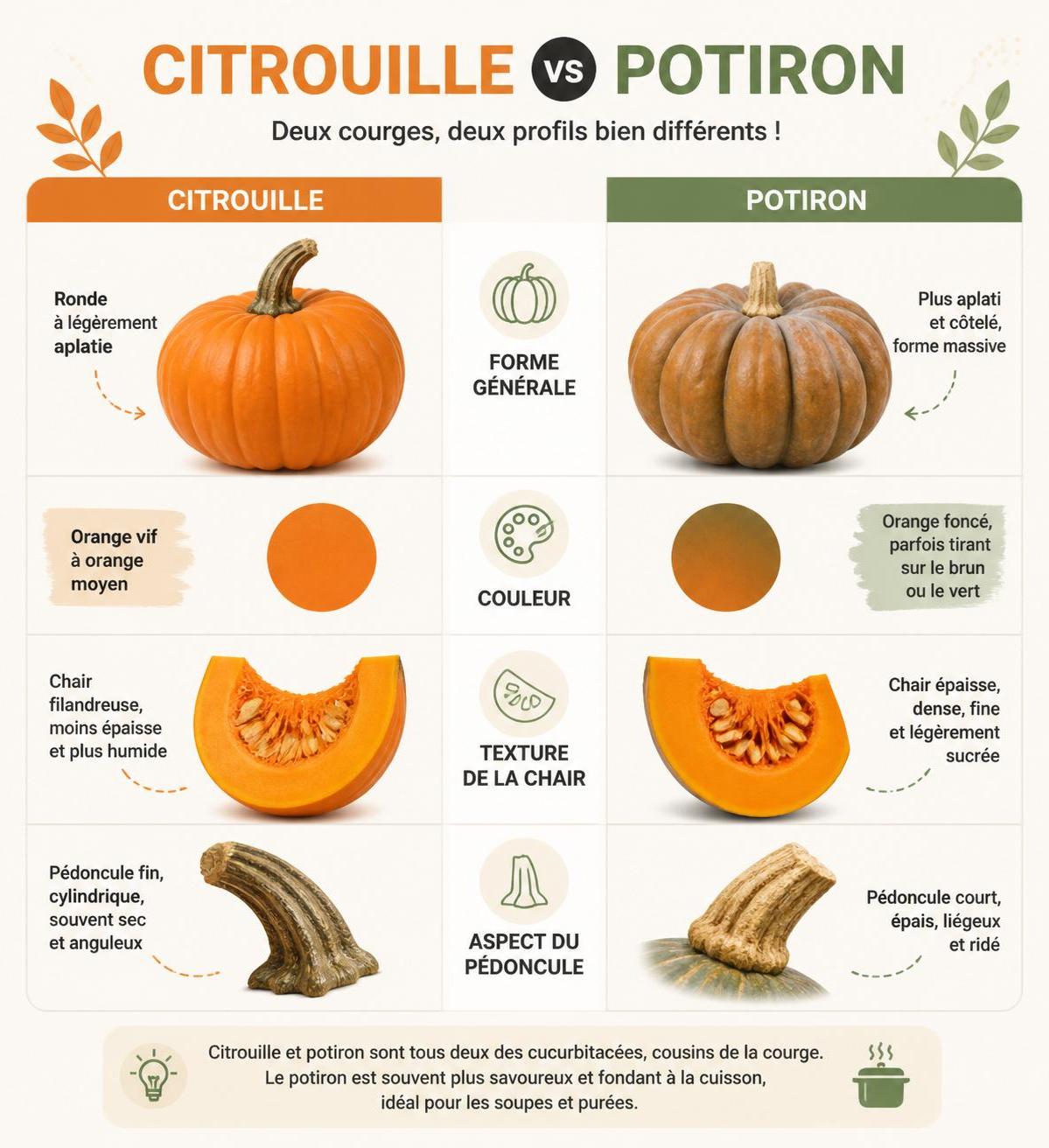 découvrez notre guide complet pour différencier la citrouille du potiron, apprendre à les cultiver et à les récolter facilement dans votre jardin. conseils pratiques et astuces pour un potager réussi.