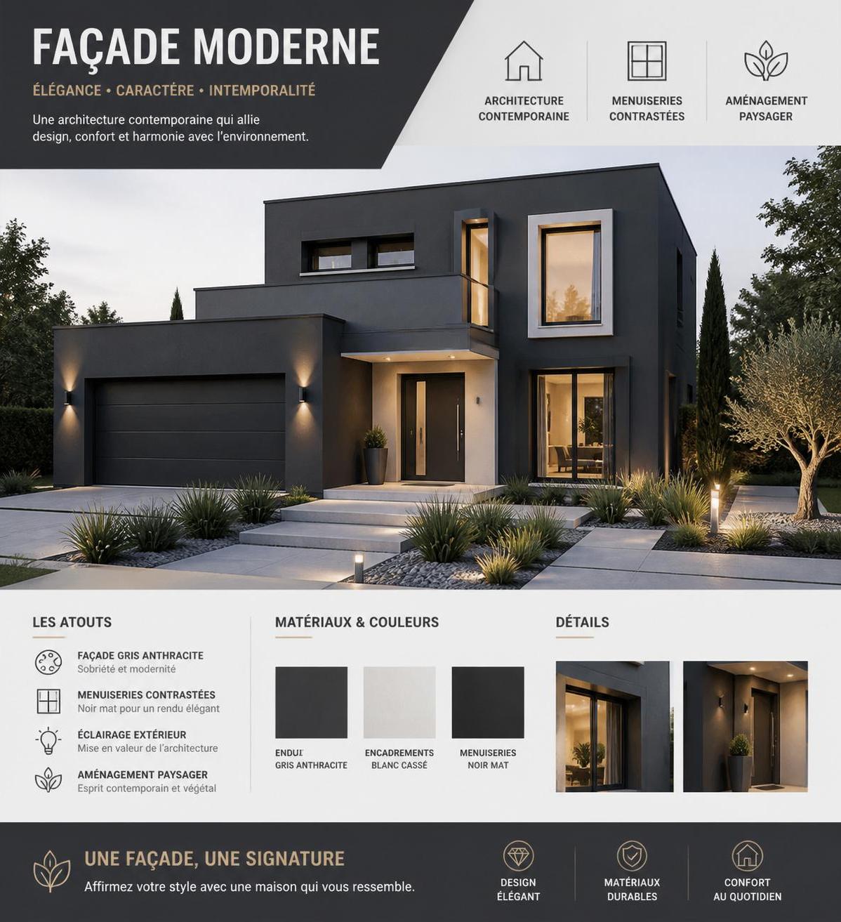 découvrez comment utiliser le gris anthracite en peinture pour sublimer votre décoration intérieure et extérieure, avec des conseils pratiques pour vos façades et espaces de vie.