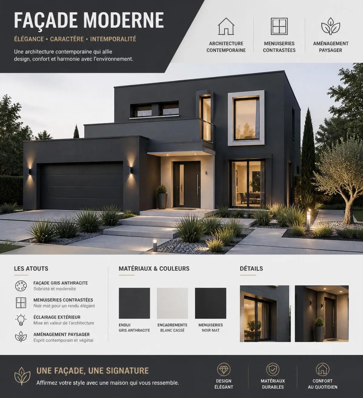 découvrez comment utiliser le gris anthracite en peinture pour sublimer votre décoration intérieure et extérieure, avec des conseils pratiques pour vos façades et espaces de vie.