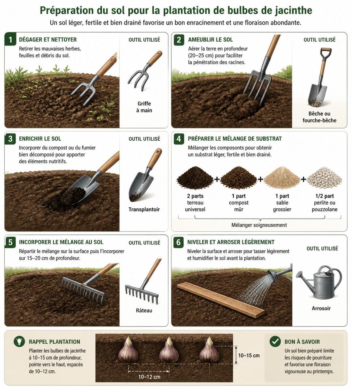 découvrez notre guide complet sur la jacinthe : conseils pour planter, faire fleurir et revaloriser le bulbe afin d'embellir votre jardin toute l'année.