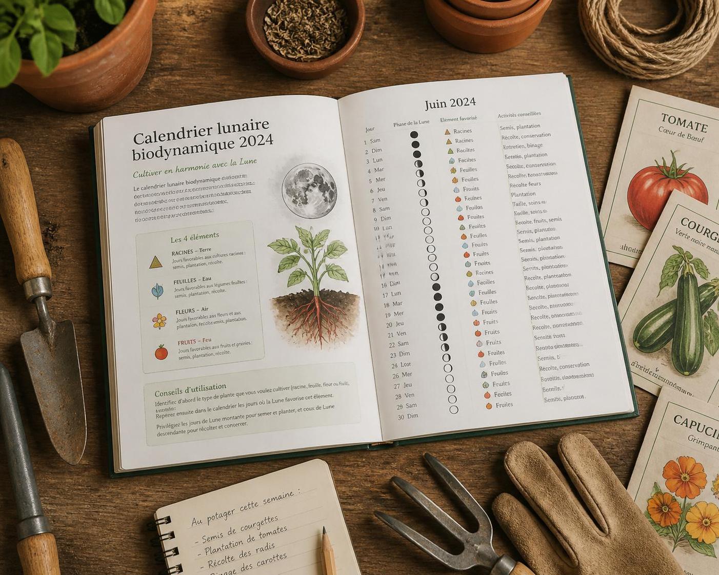 découvrez comment la lune influence le jardinage, entre traditions ancestrales et découvertes scientifiques pour cultiver au rythme des phases lunaires.