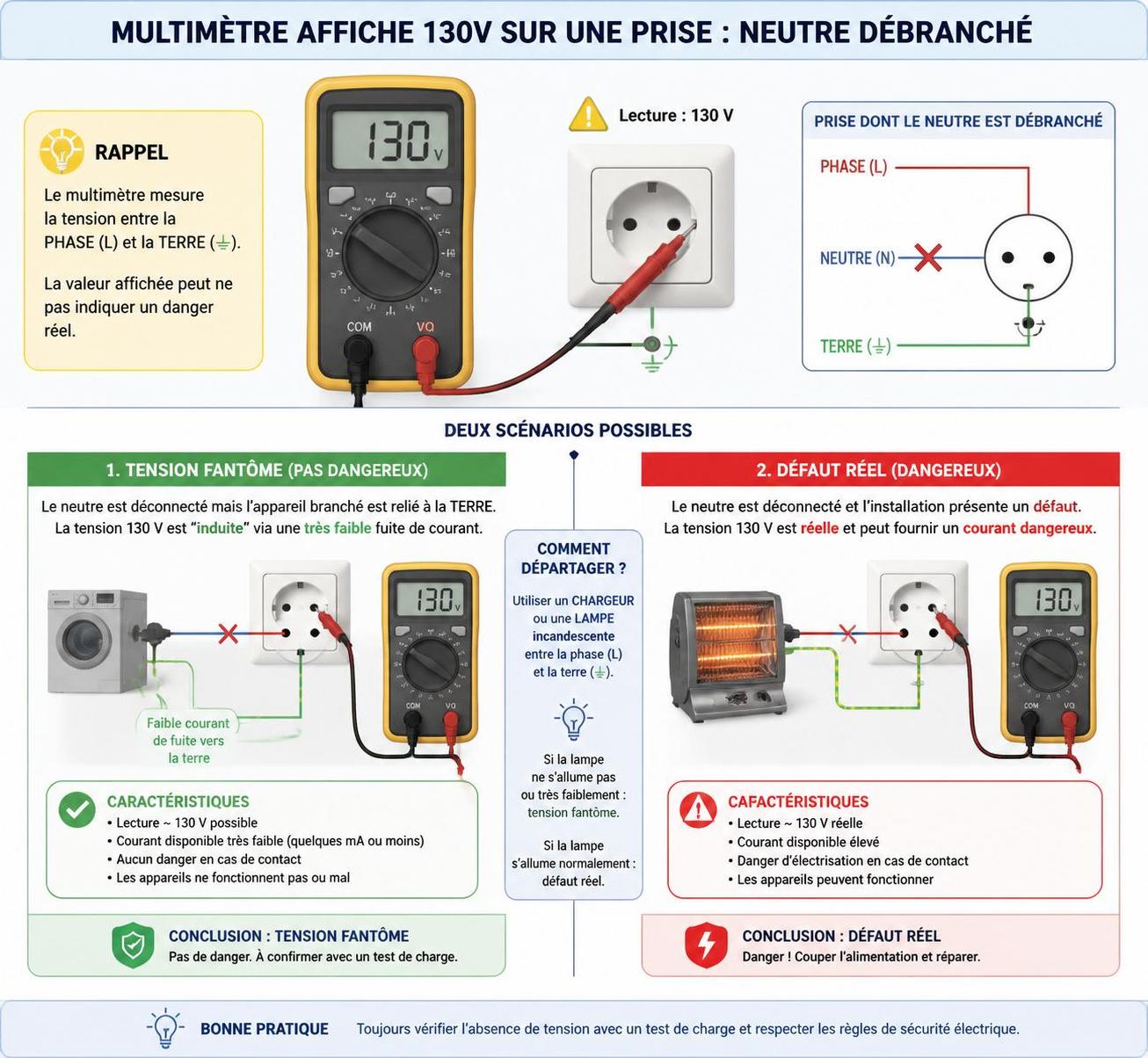 découvrez pourquoi votre prise électrique affiche 130v au lieu de 220v, les causes possibles de ce problème courant, et les solutions pratiques pour rétablir une tension normale chez vous.
