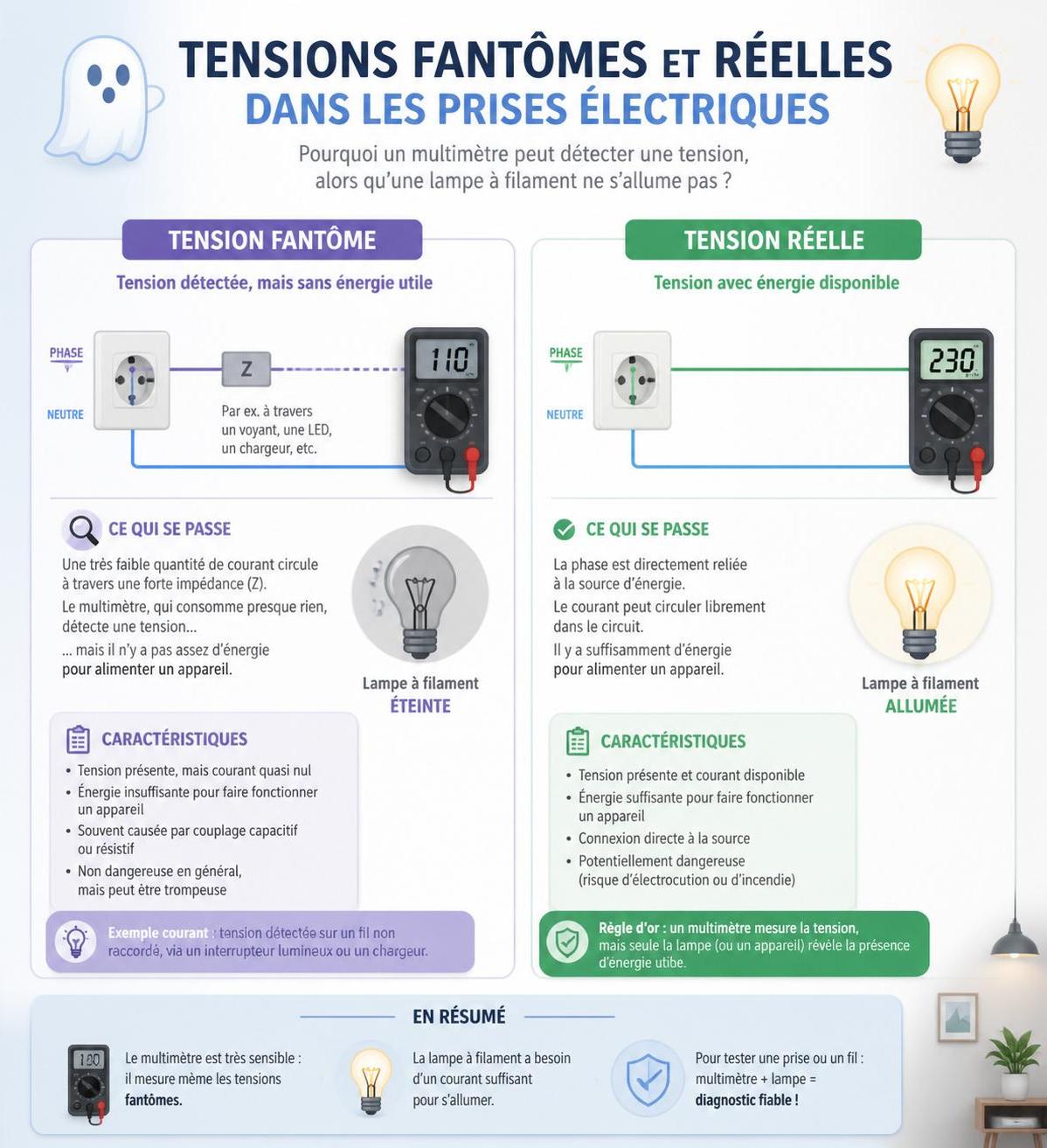 découvrez pourquoi votre prise affiche 130v au lieu de 220v, les causes possibles de cette anomalie électrique, et les solutions pratiques pour y remédier en toute sécurité.