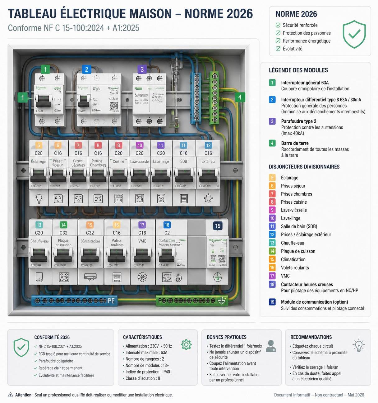 découvrez comment lire et mettre aux normes votre tableau électrique maison en 2026. guide complet sur les étapes, conseils de sécurité et estimation des prix pour vos travaux électriques.