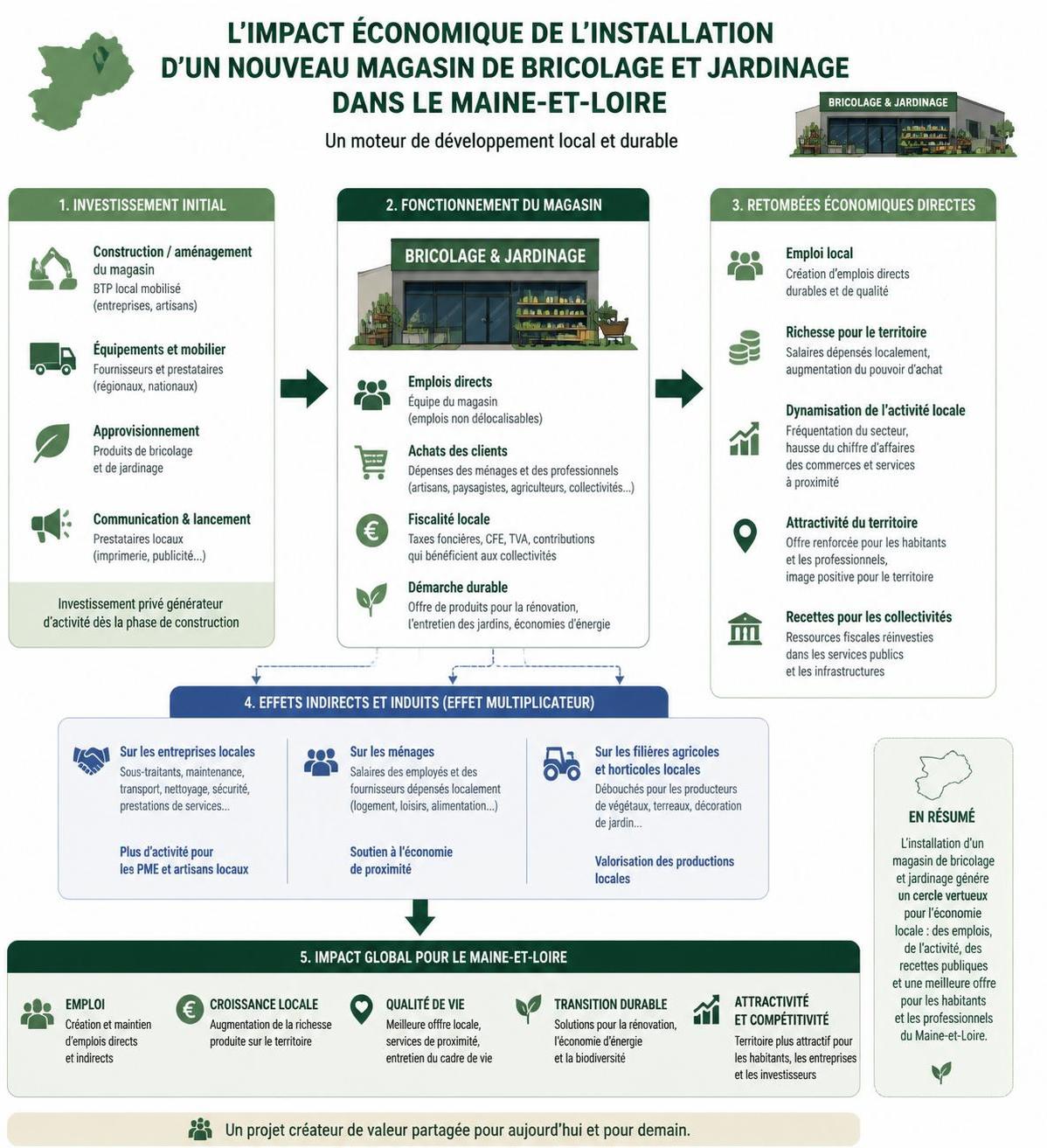 découvrez l'arrivée d'une nouvelle enseigne majeure spécialisée en bricolage, jardinage et décoration en maine-et-loire, offrant un large choix de produits pour tous vos projets.