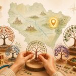 participez à l'atelier créatif à vigneulles-lès-hattonchâtel et fabriquez votre propre arbre de vie à la médiathèque. une activité artistique pour tous les âges.