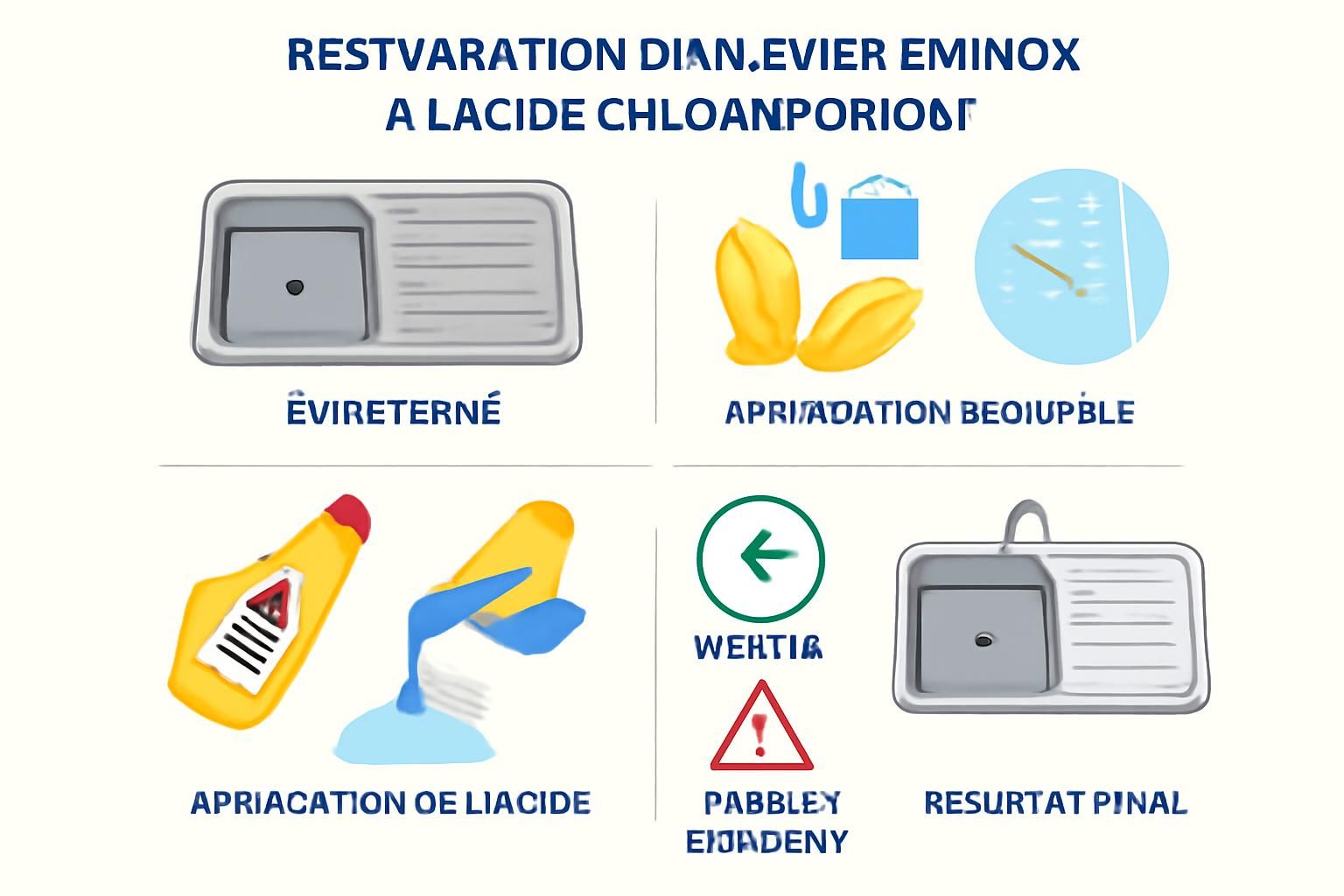 Acide chlorhydrique et inox : comment restaurer votre évier sans le changer découvrez comment utiliser l'acide chlorhydrique en toute sécurité pour restaurer votre évier en inox sans avoir à le remplacer, grâce à nos conseils pratiques et astuces efficaces.