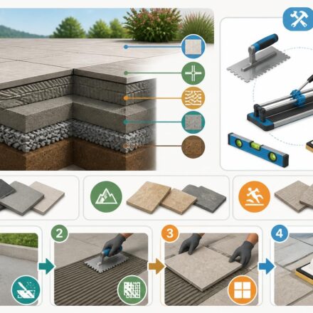 Carrelage terrasse extérieure : guide pose technique et matériaux découvrez notre guide complet sur le carrelage de terrasse extérieure : conseils de pose technique, choix des matériaux adaptés et astuces pour une installation durable et esthétique.
