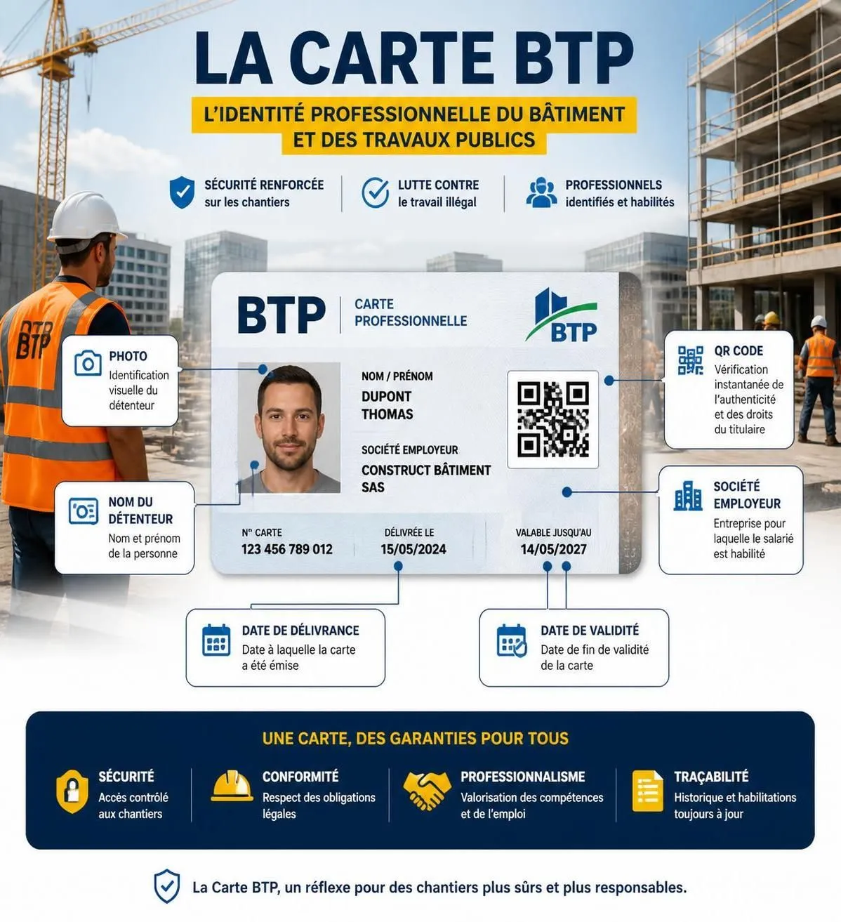 découvrez à quoi sert la carte btp, comment l'obtenir facilement et les avantages qu'elle offre aux professionnels du secteur du bâtiment et des travaux publics.