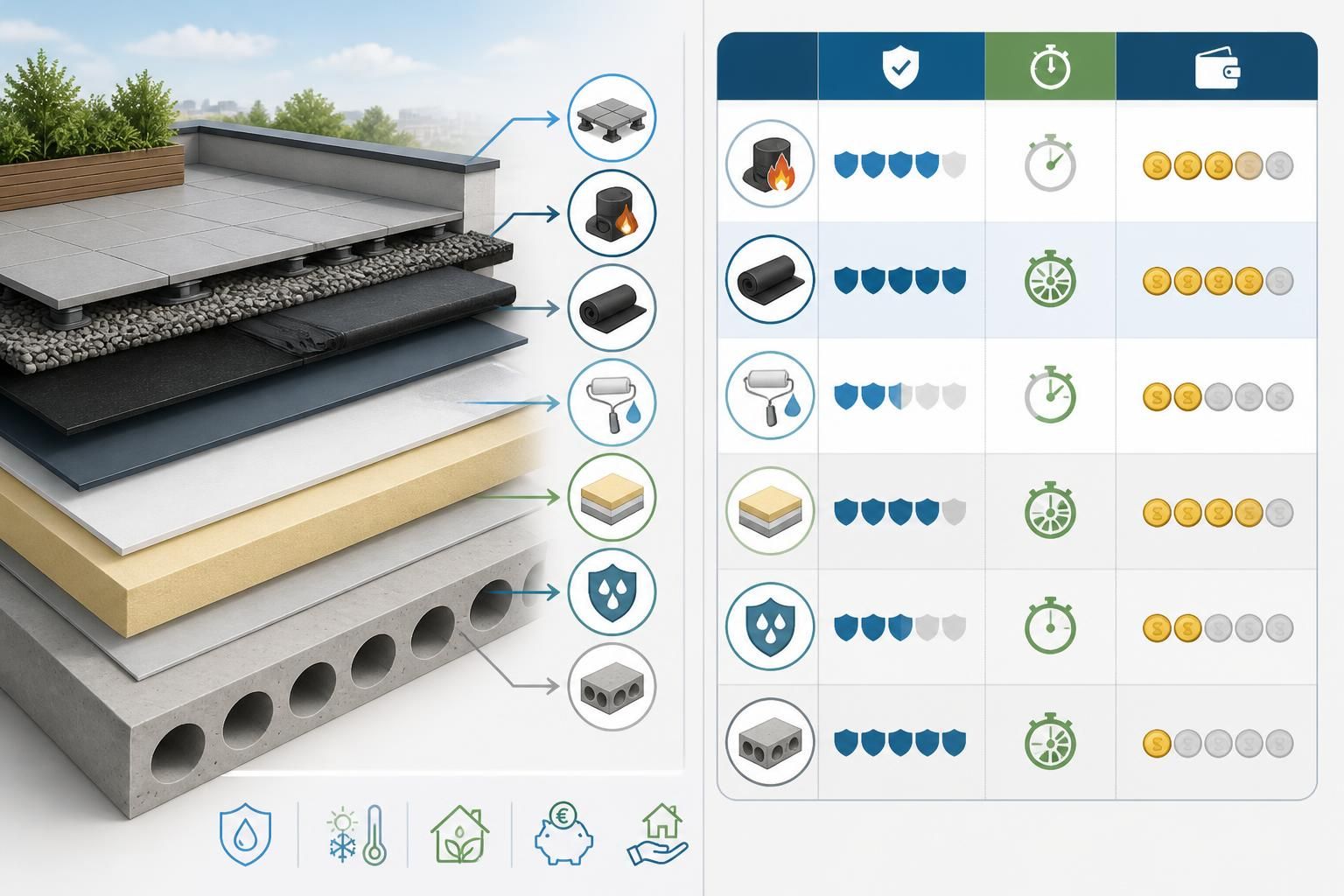 Étanchéité terrasse plate : solutions et prix pour propriétaires découvrez les meilleures solutions d'étanchéité pour terrasse plate, conseils pratiques et estimation des prix pour les propriétaires soucieux de protéger leur investissement.