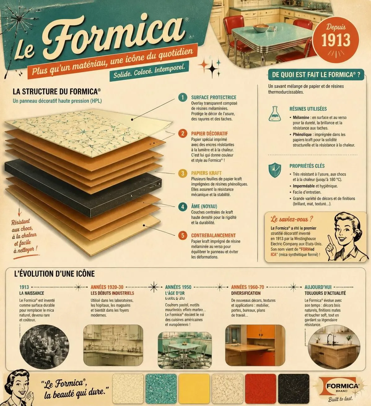 découvrez ce qu'est le formica, ses utilisations courantes dans la décoration et le bricolage, ainsi que des conseils pratiques pour le poser vous-même facilement.