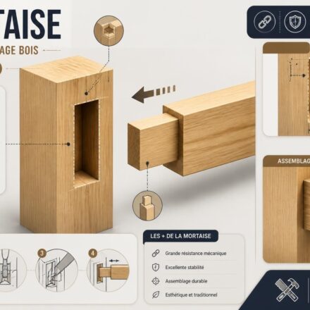 découvrez notre guide complet 2026 sur la mortaise, une technique d'assemblage bois essentielle pour vos projets de menuiserie et bricolage. apprenez pas à pas comment réaliser des assemblages solides et durables.