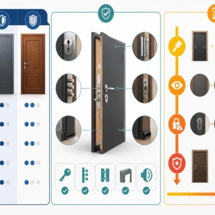 découvrez comment choisir la porte palière idéale et quand la remplacer pour garantir une sécurité optimale dans votre domicile.