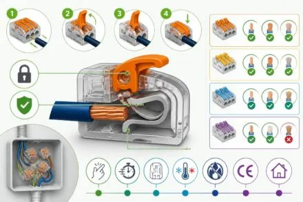 découvrez comment fonctionne un connecteur wago et nos conseils pour choisir le modèle adapté à votre installation électrique, pour une connexion sûre et efficace.