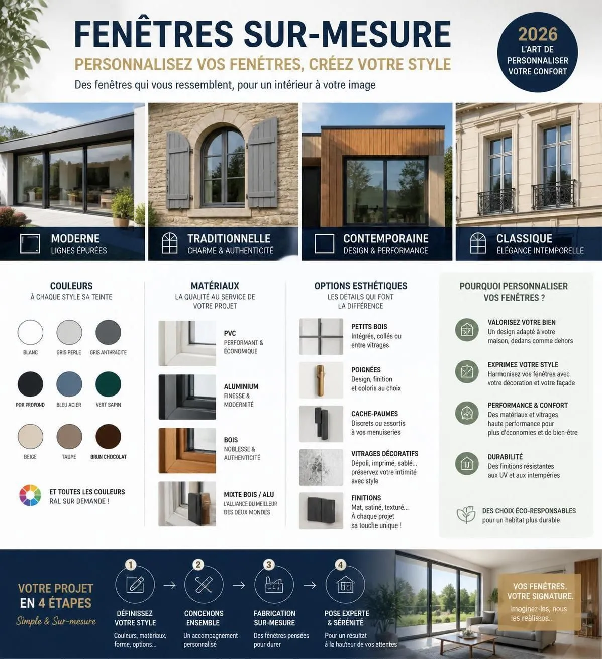 découvrez notre comparatif complet entre fenêtre bois, pvc et aluminium pour choisir les menuiseries idéales adaptées à vos besoins, style et budget.