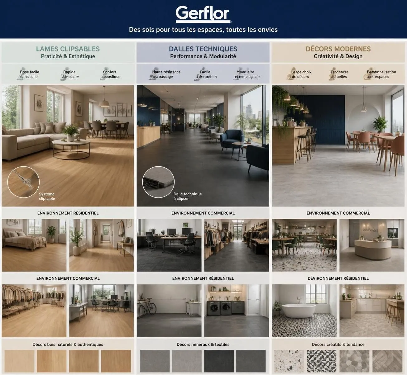 découvrez notre avis complet sur les revêtements de sol gerflor et trouvez la gamme idéale adaptée à vos besoins et à votre usage pour un intérieur élégant et durable.