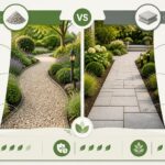 découvrez les avantages, le coût et la durabilité du gravier et des dalles pour aménager une allée de jardin esthétique et résistante.