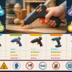 découvrez tout sur le pistolet à colle thermofusible : ses utilisations variées, les précautions à prendre pour une utilisation en toute sécurité, et un comparatif des meilleurs modèles du marché.