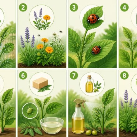 découvrez 8 remèdes naturels efficaces pour éliminer les pucerons de votre jardin sans utiliser de produits chimiques. protégez vos plantes de manière écologique et durable.