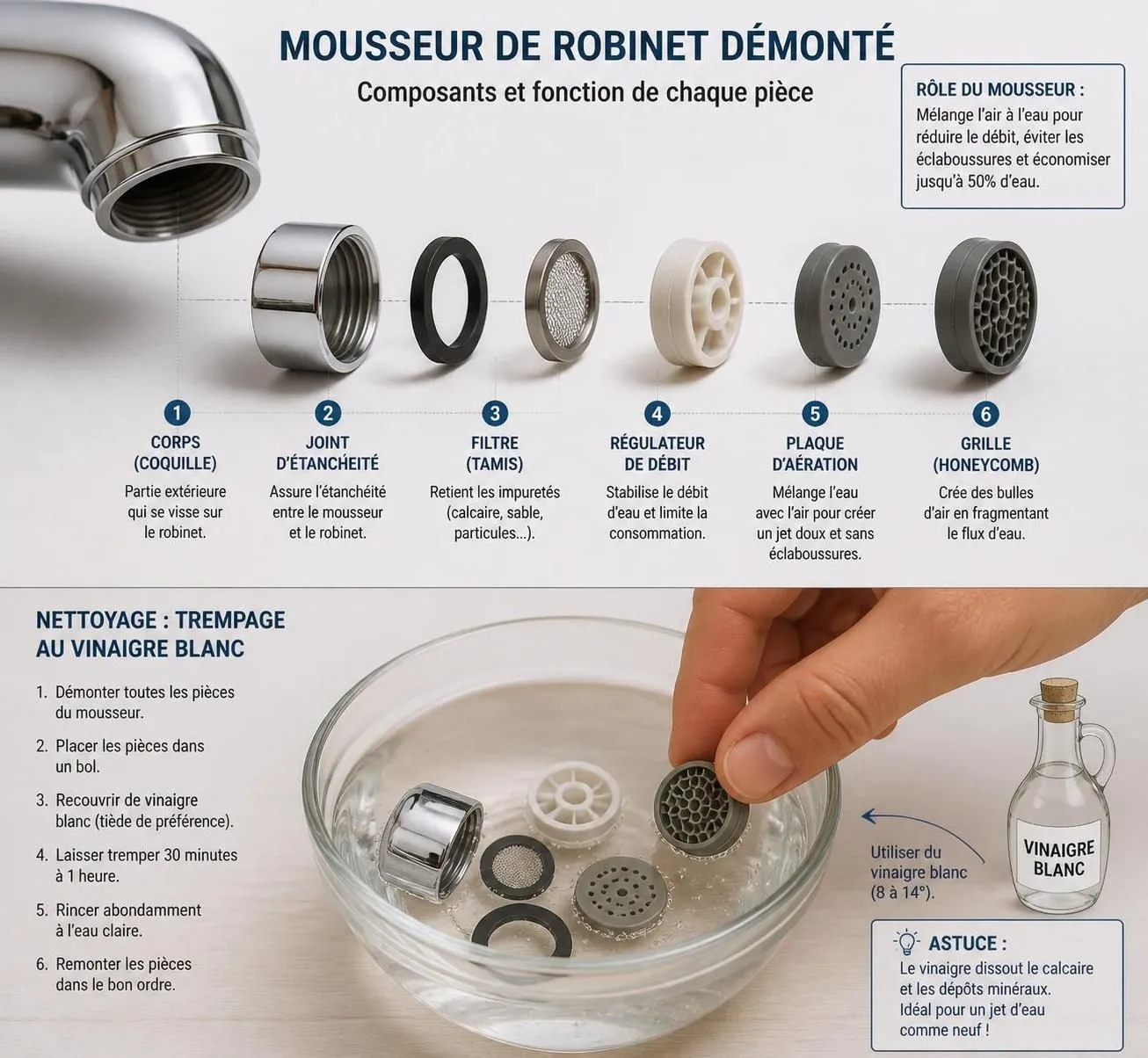 découvrez comment réparer facilement un robinet qui goutte grâce à notre guide étape par étape pour remettre à neuf votre mitigeur vous-même.