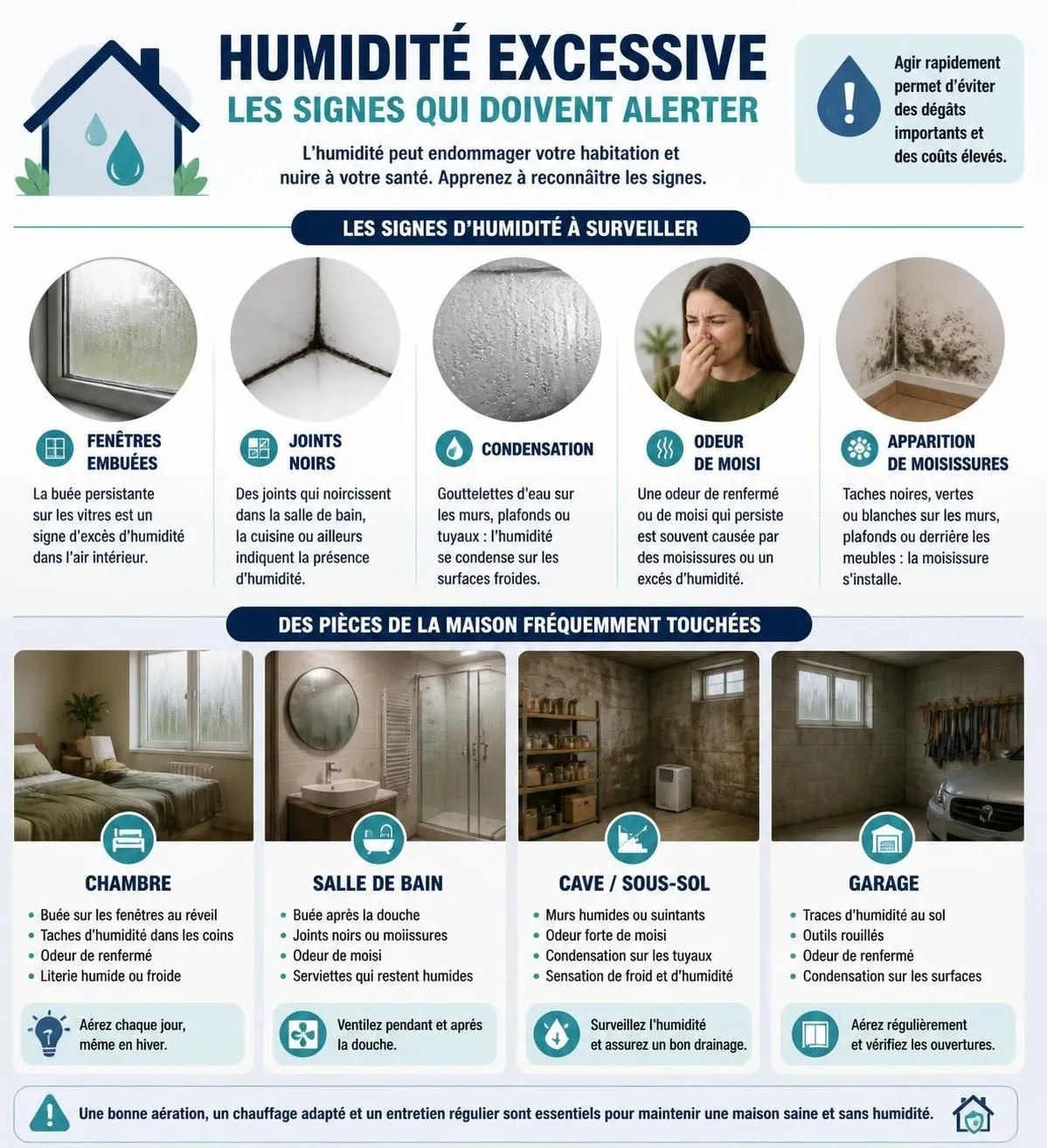 découvrez quand acheter un déshumidificateur pour votre maison et choisissez le modèle idéal pour un air sain et un environnement confortable.
