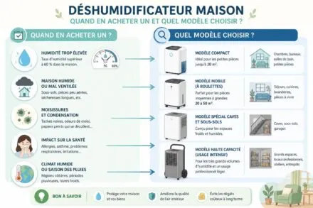 découvrez quand acheter un déshumidificateur pour votre maison et comment choisir le modèle adapté à vos besoins pour un air intérieur sain et confortable.