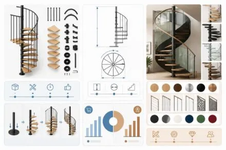 découvrez tout sur l'escalier en colimaçon : choisissez entre kit ou fabrication sur mesure, explorez les options disponibles et obtenez les prix actualisés pour 2026.