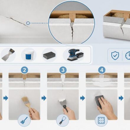 découvrez comment identifier et réparer efficacement une fissure dans un plafond en plâtre pour éviter qu'elle ne s'aggrave, avec des conseils pratiques et des solutions adaptées.