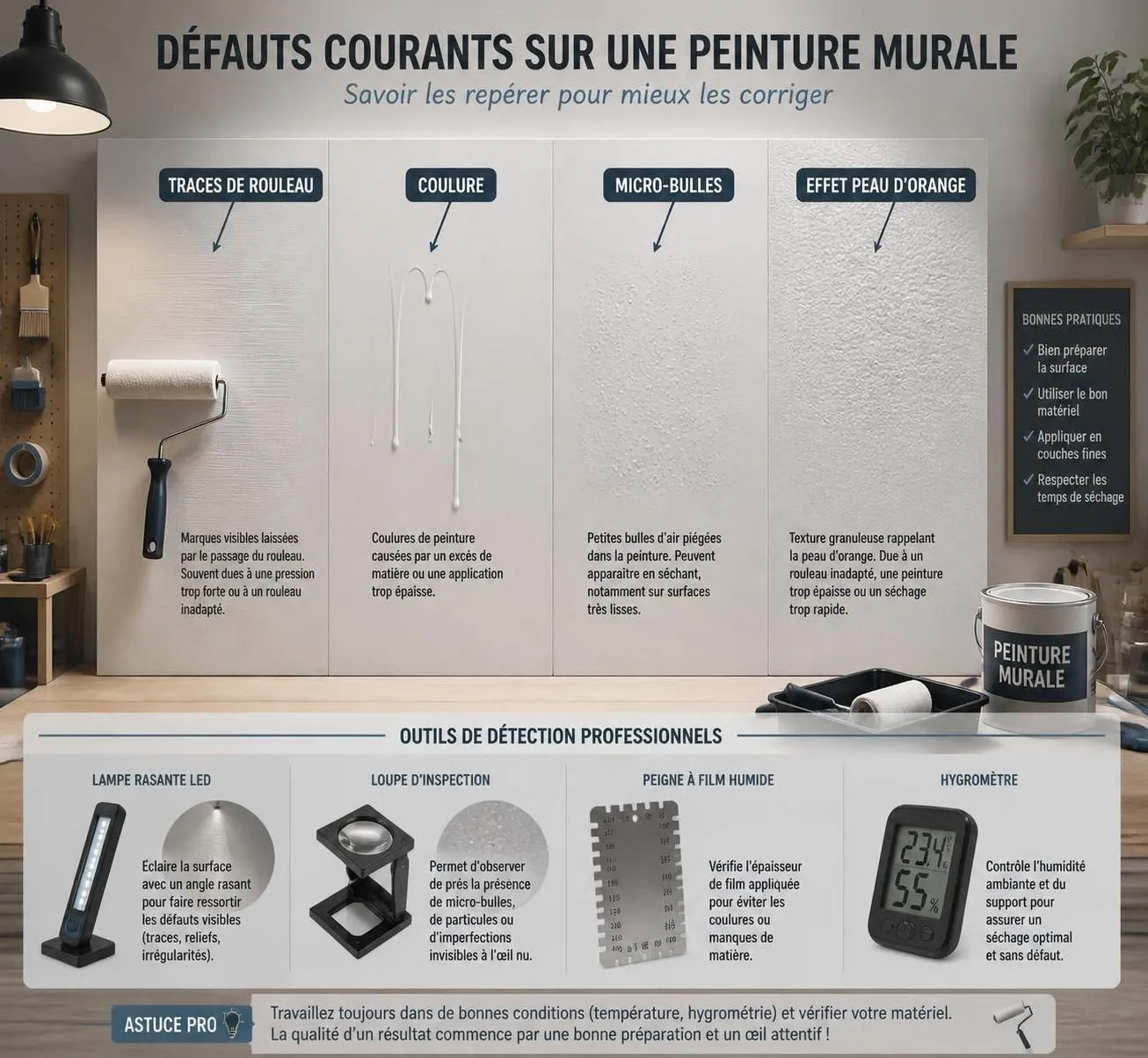 découvrez la méthode des professionnels pour retoucher votre peinture murale sans laisser de traces et obtenir un résultat impeccable.