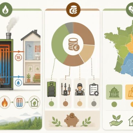 découvrez le fonctionnement d'une chaudière biomasse, les coûts d'installation en 2026 et les aides financières disponibles pour bénéficier d'une énergie durable et économique.
