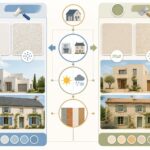 découvrez comment choisir l'enduit de façade idéal pour votre maison : acrylique ou minéral, lisse ou à grain, guide complet pour un choix adapté à votre style et à votre besoin.