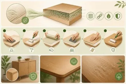 découvrez ce qu'est la fibrecouture et apprenez à plaquer votre bois vous-même facilement grâce à ce système innovant.