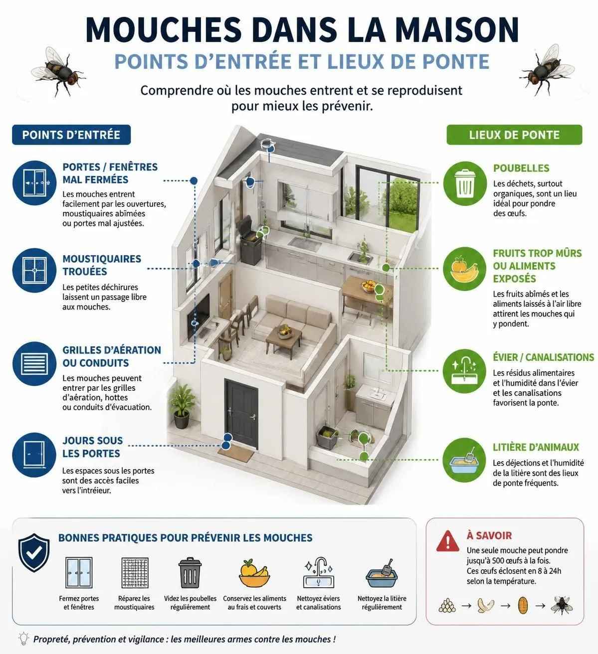 découvrez d'où viennent les mouches dans la maison et les remèdes efficaces pour les éliminer durablement. astuces naturelles et conseils pratiques pour une maison sans mouches.