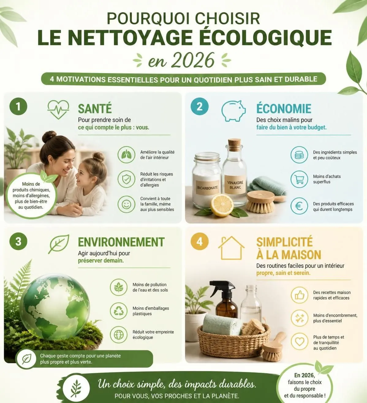 découvrez des recettes de nettoyants ménagers maison, naturelles et économiques, efficaces pour un nettoyage sain et respectueux de l'environnement.