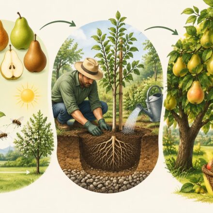 découvrez comment choisir la variété de poirier adaptée à votre jardin, réussir sa plantation et récolter vos premières poires.