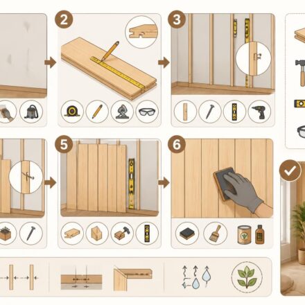 apprenez à poser du lambris bois au mur vous-même grâce à notre guide pas à pas complet, accompagné de conseils pratiques pour une finition parfaite et un rendu esthétique.